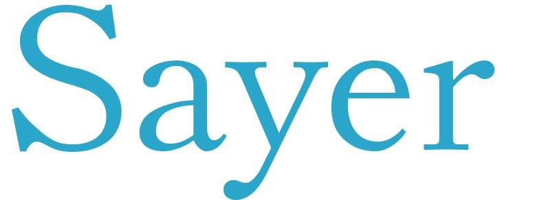Sayer - boys name