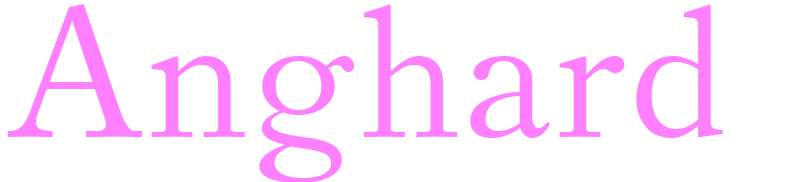 Anghard - girls name