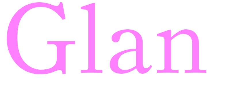 Glan - girls name