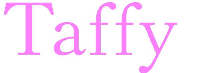 Taffy - girls name