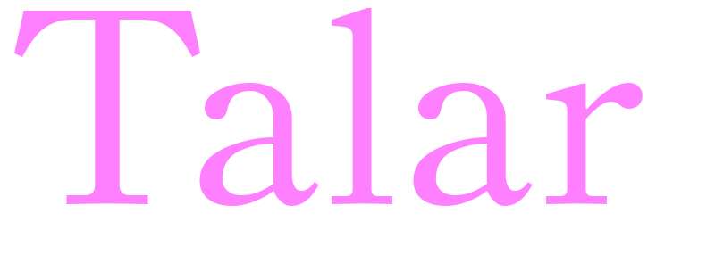 Talar - girls name