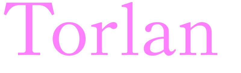 Torlan - girls name