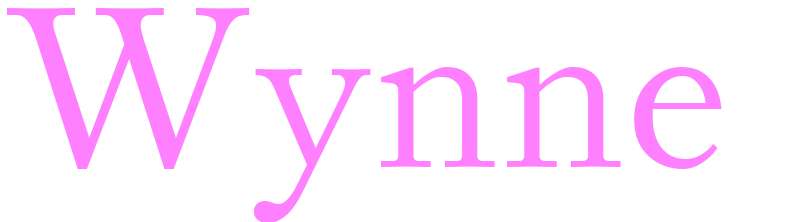 Wynne - girls name