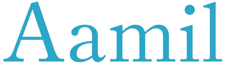 Aamil - boys name