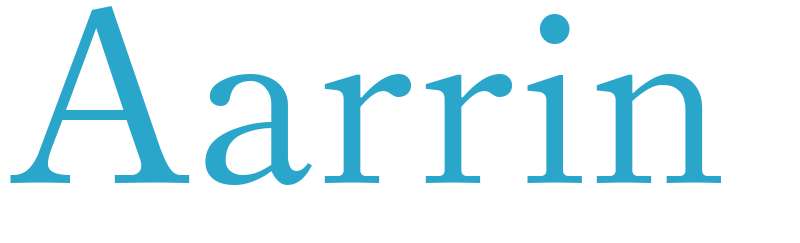 Aarrin - boys name