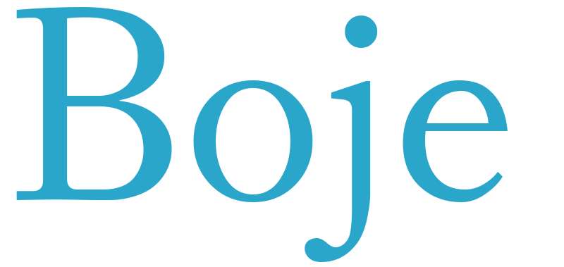 Boje - boys name