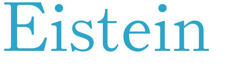 Eistein - boys name