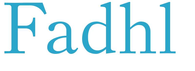 Fadhl - boys name