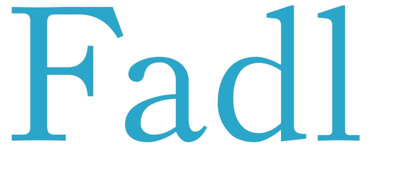 Fadl - boys name