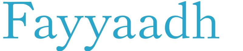 Fayyaadh - boys name