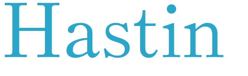 Hastin - boys name