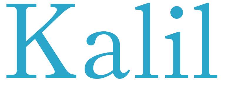 Kalil - boys name