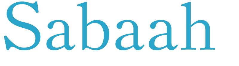 Sabaah - boys name