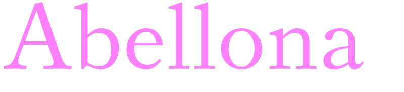 Abellona - girls name