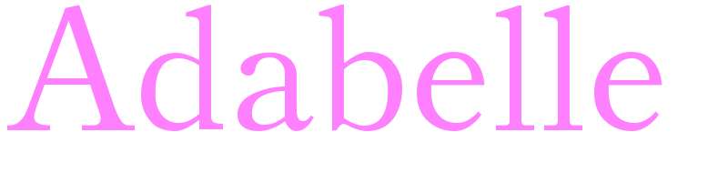 Adabelle | Name for Girls | UK Baby Names