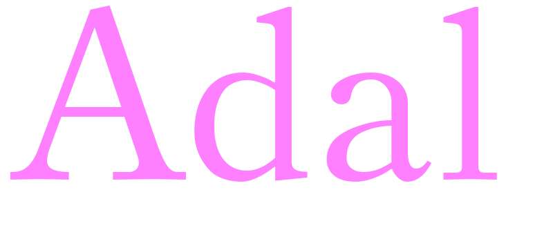 Adal - girls name