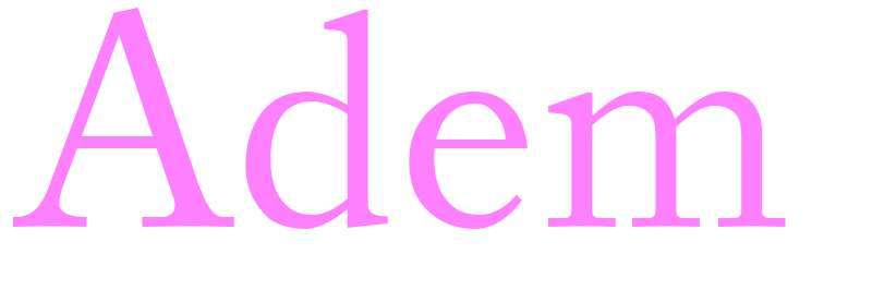 Adem - girls name