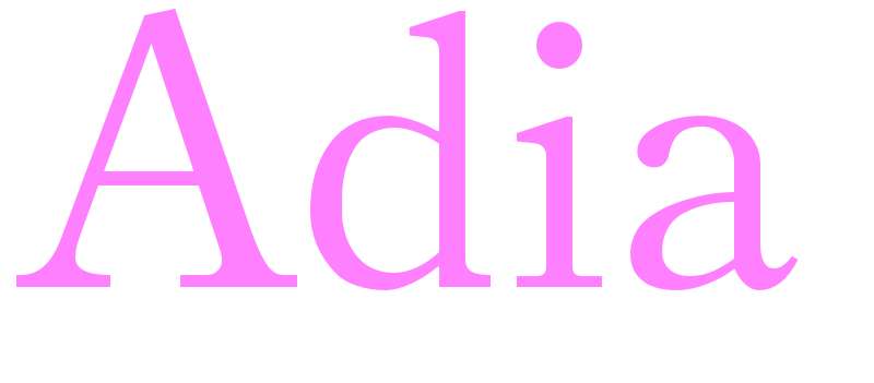Adia | for Girls Baby Names