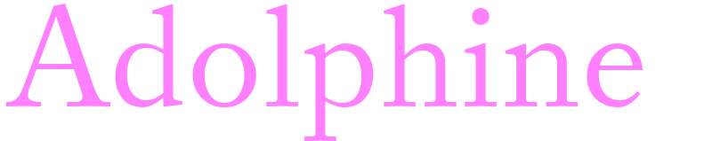 Adolphine - girls name