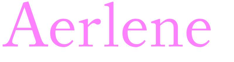 Aerlene - girls name