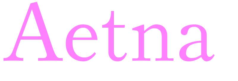 Aetna - girls name