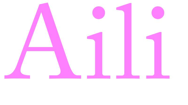 Aili - girls name