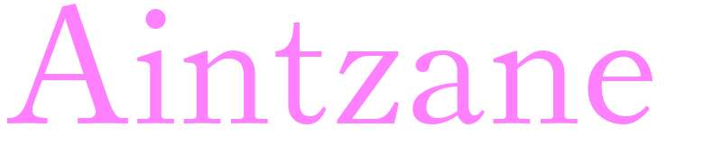 Aintzane - girls name