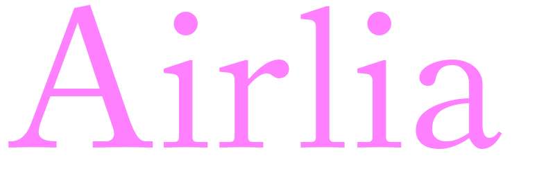 Airlia - girls name