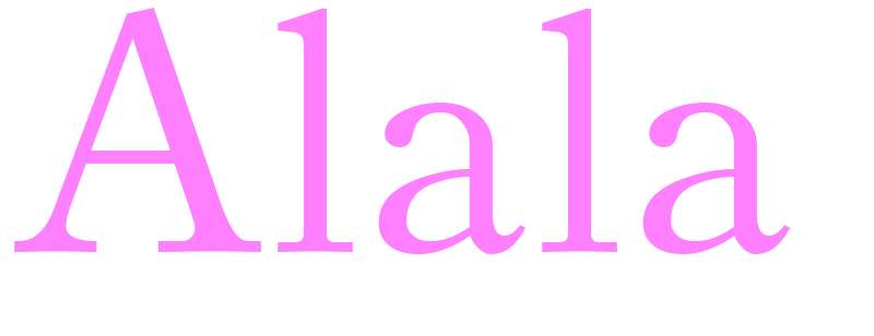 Alala - girls name