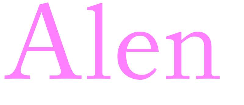 Alen - girls name