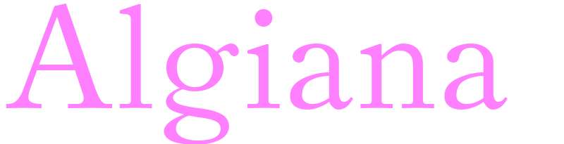 Algiana - girls name