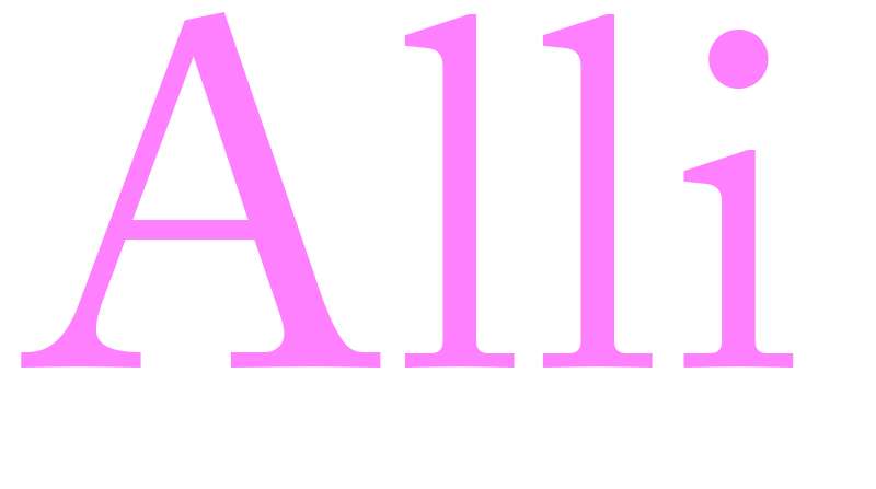 Alli - girls name