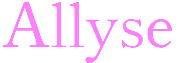 Allyse - girls name