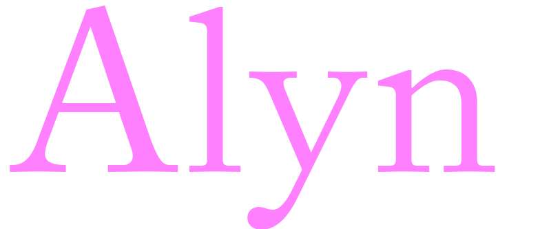 Alyn - girls name