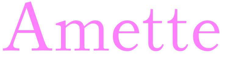 Amette - girls name