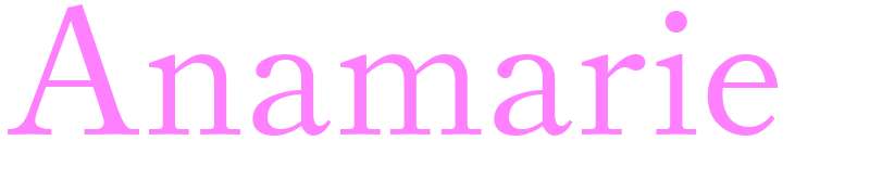 Anamarie - girls name