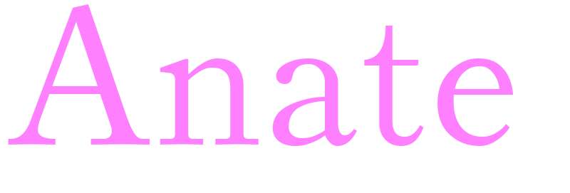 Anate - girls name