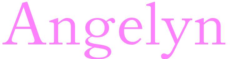 Angelyn - girls name