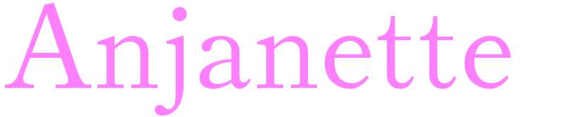 Anjanette - girls name