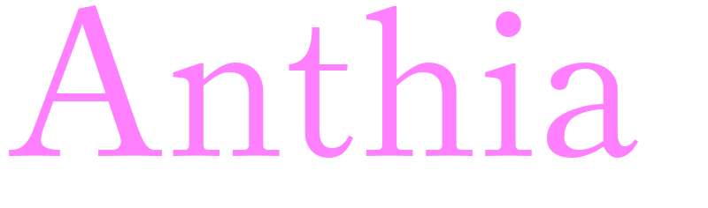 Anthia - girls name