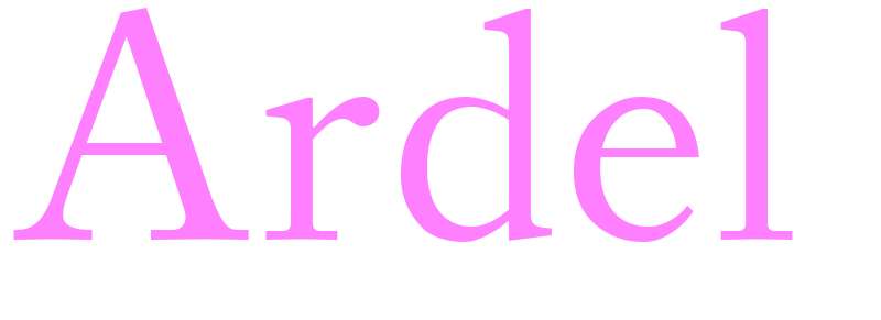 Ardel - girls name