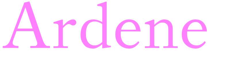 Ardene - girls name