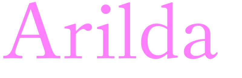 Arilda - girls name