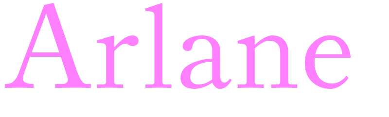 Arlane - girls name