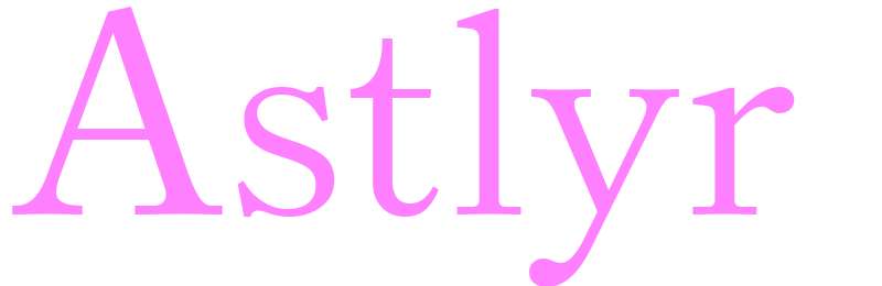 Astlyr - girls name