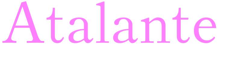 Atalante - girls name