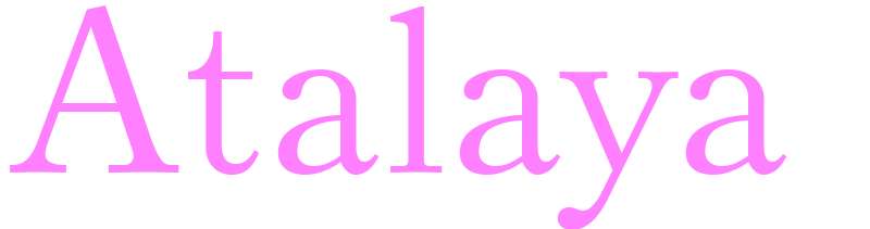 Atalaya - girls name