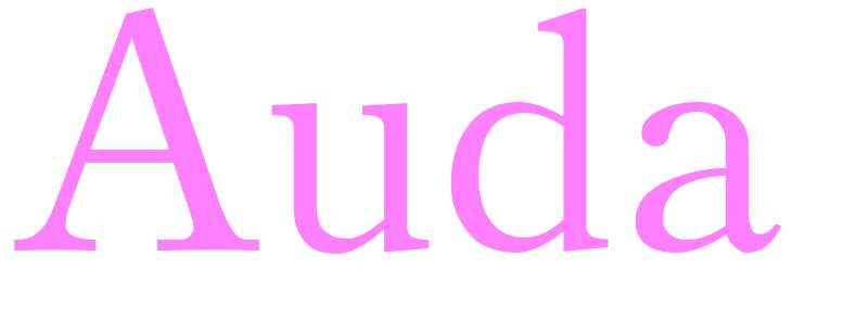 Auda - girls name