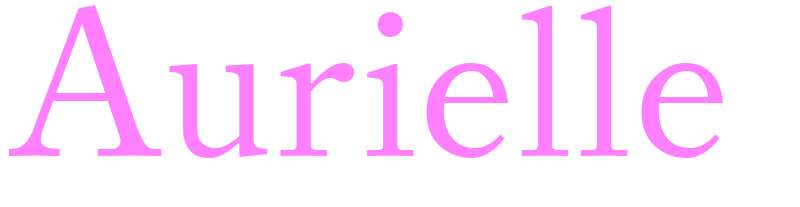 Aurielle - girls name