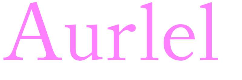 Aurlel - girls name